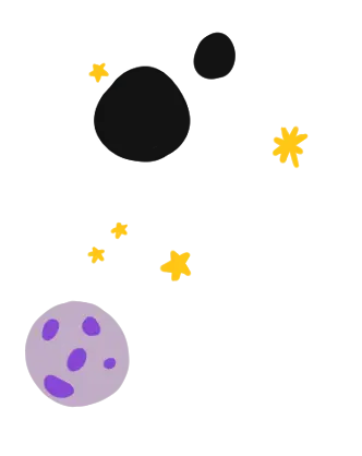 黒い星