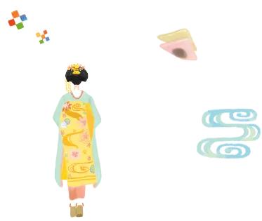 着物の女性